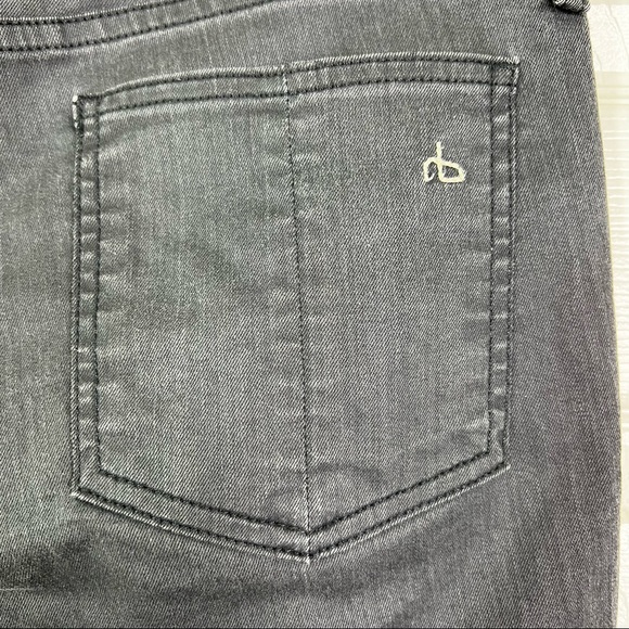 Rag & Bone Shoreditch Skinny Grey Coated Legging Jeans Size 31 - Picture 7 of 11